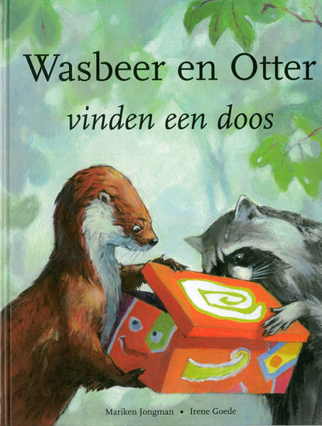 cover van boek wasbeer en otter vinden een doos